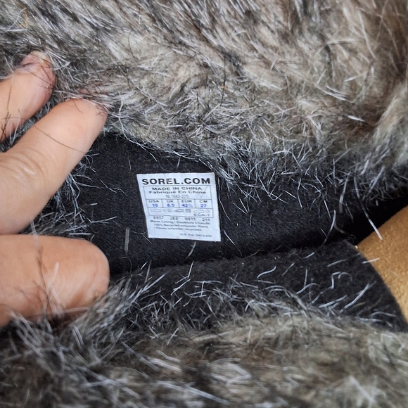 Sorel Cate The Great Faux Fur Kneehigh Waterproof Boots 10 - Picture 5 of 12